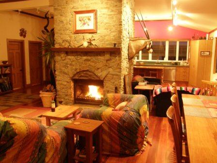 Relax in front of the fire Accommodation