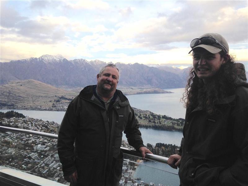Craig and Brent above Queenstown